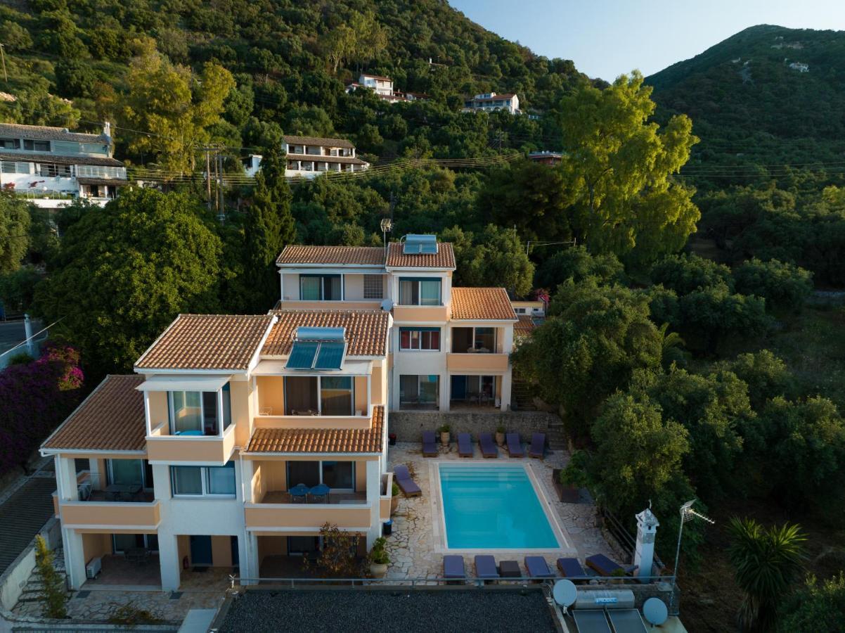 Glyfa Corfu Apartments Barbati Bagian luar foto