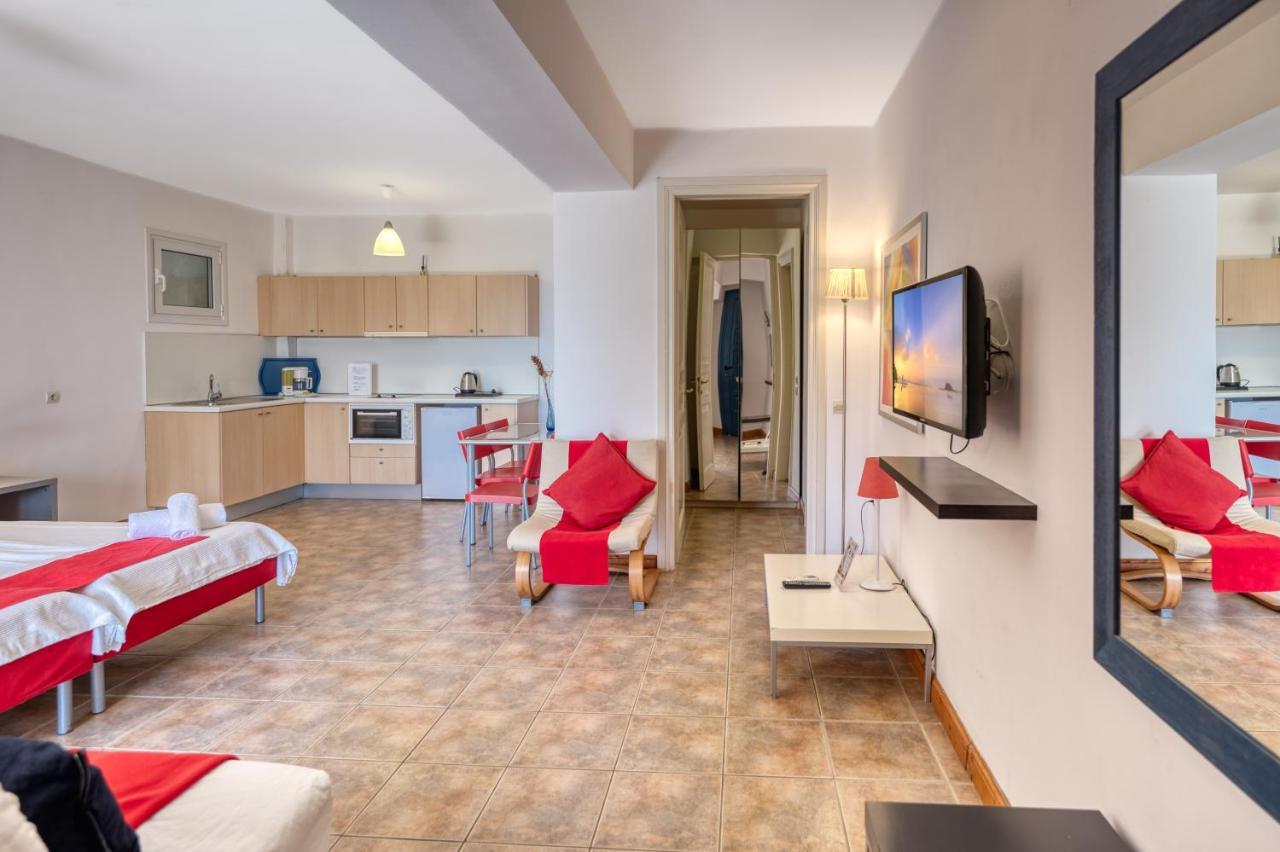 Glyfa Corfu Apartments Barbati Bagian luar foto