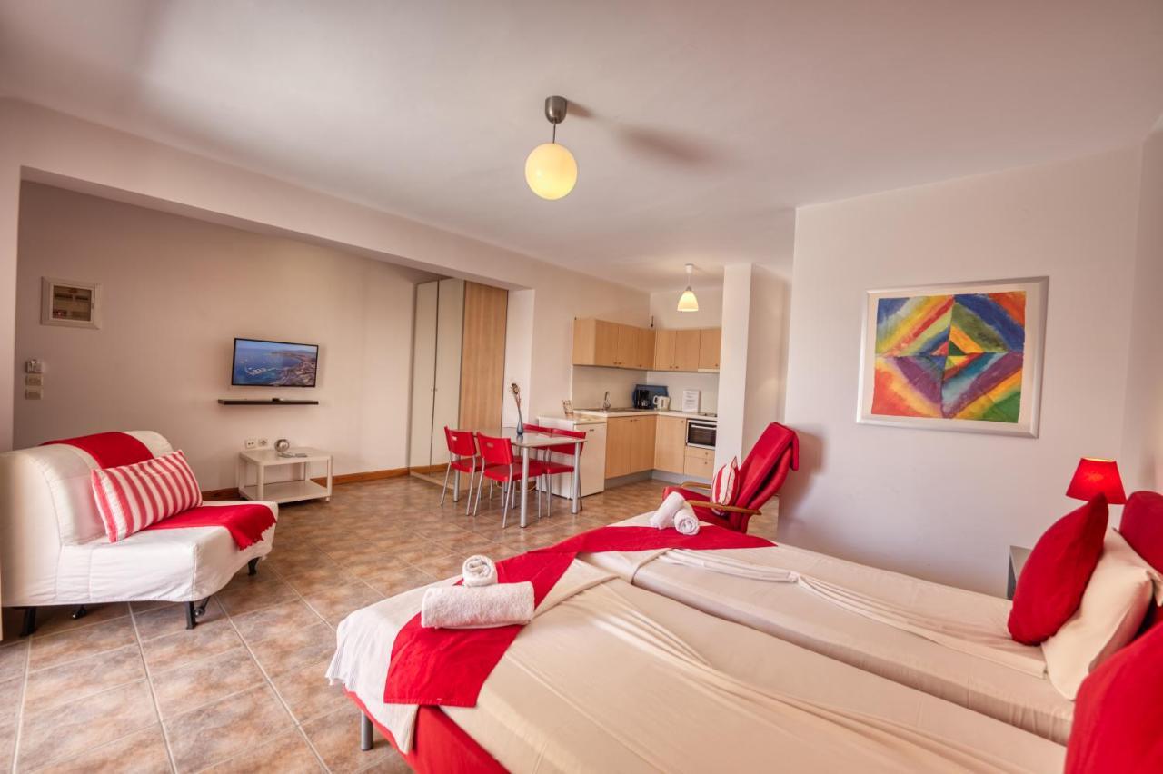Glyfa Corfu Apartments Barbati Bagian luar foto