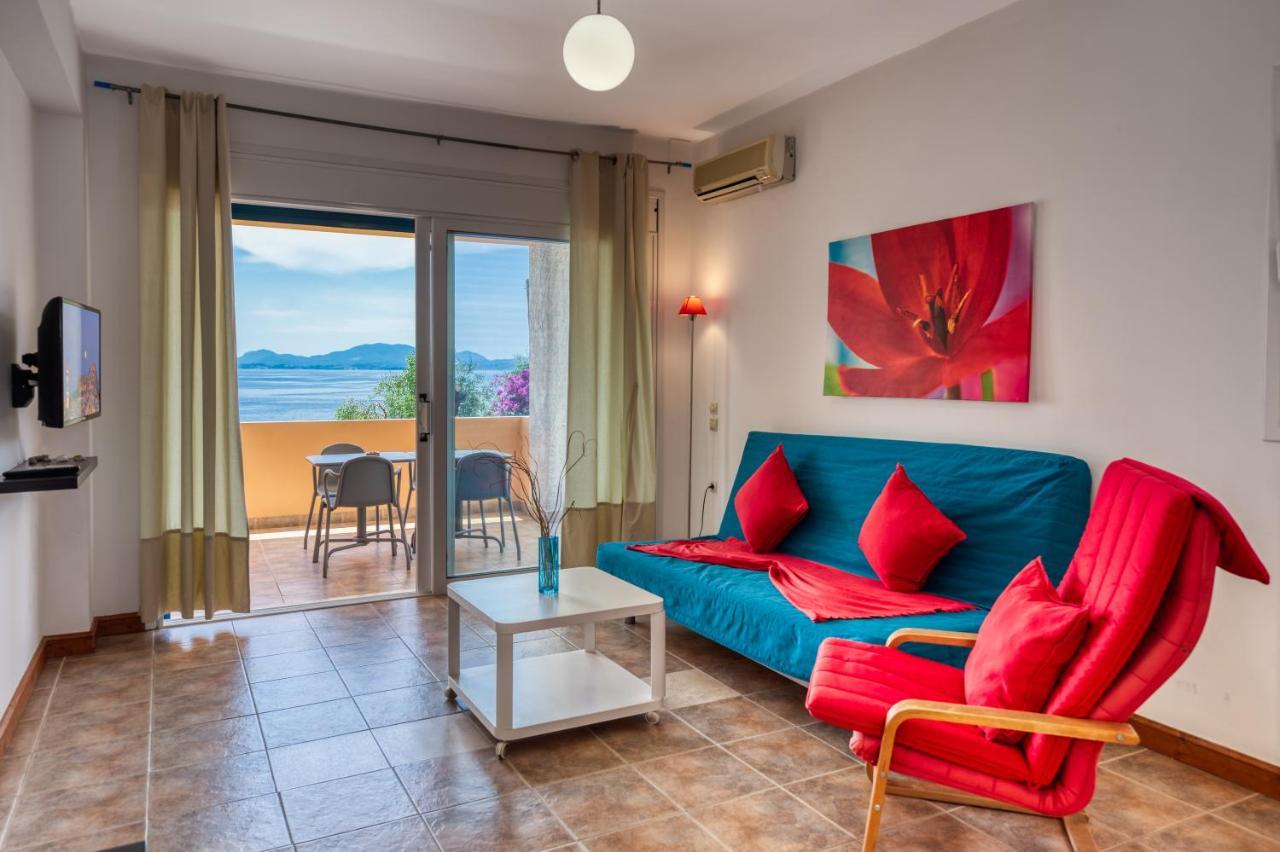 Glyfa Corfu Apartments Barbati Bagian luar foto