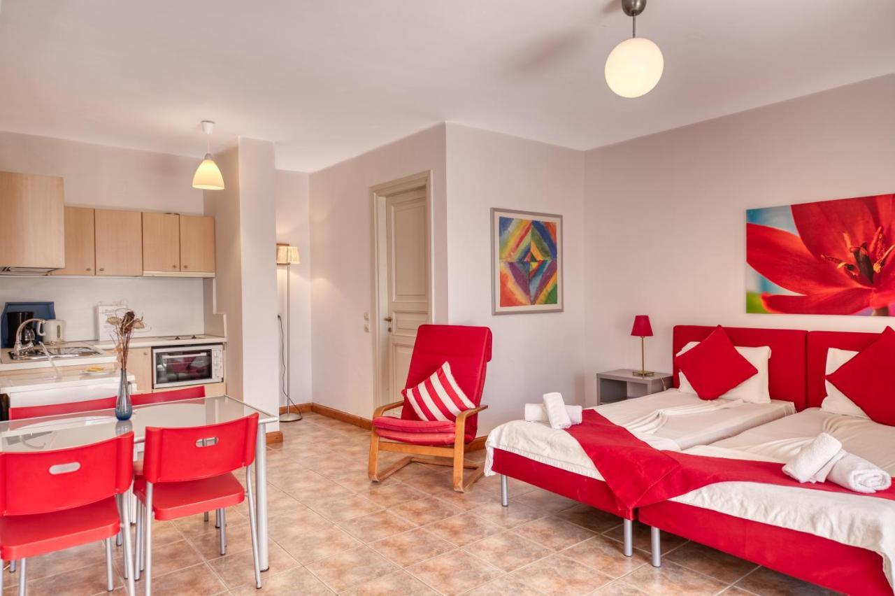 Glyfa Corfu Apartments Barbati Bagian luar foto