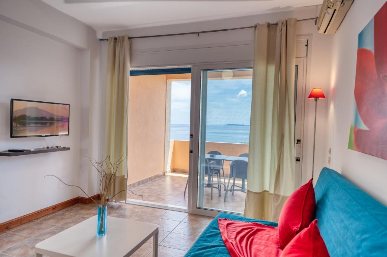 Glyfa Corfu Apartments Barbati Bagian luar foto