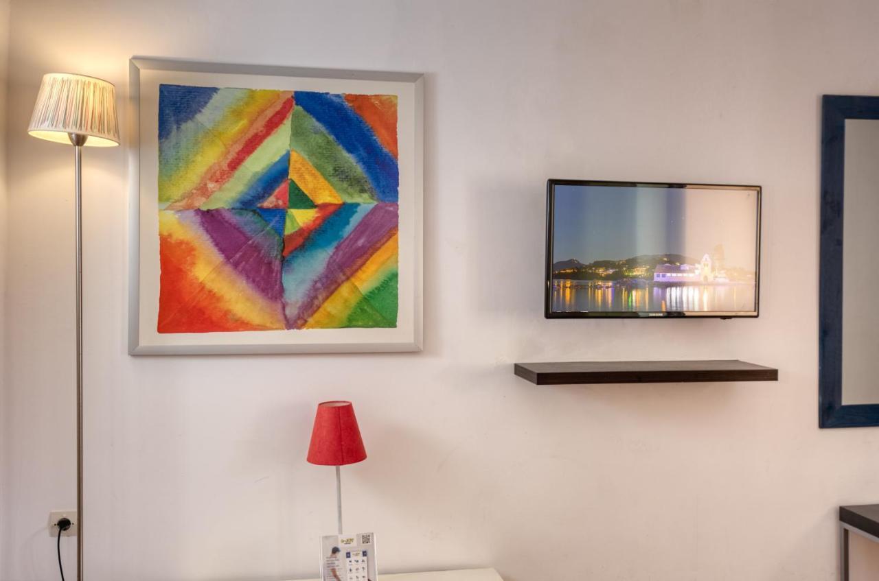 Glyfa Corfu Apartments Barbati Bagian luar foto