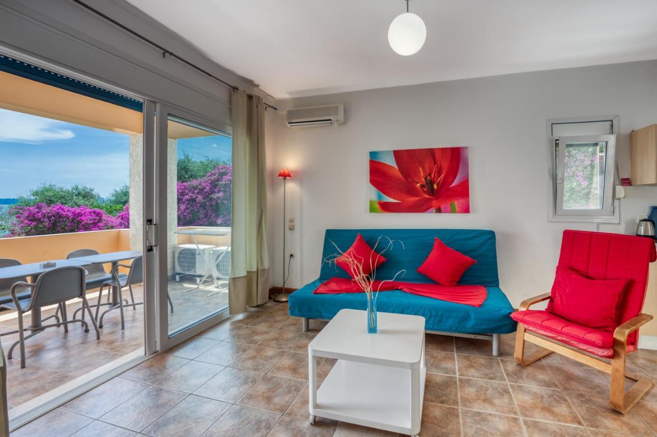 Glyfa Corfu Apartments Barbati Bagian luar foto