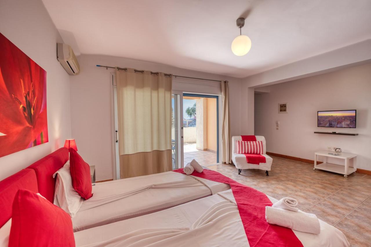 Glyfa Corfu Apartments Barbati Bagian luar foto