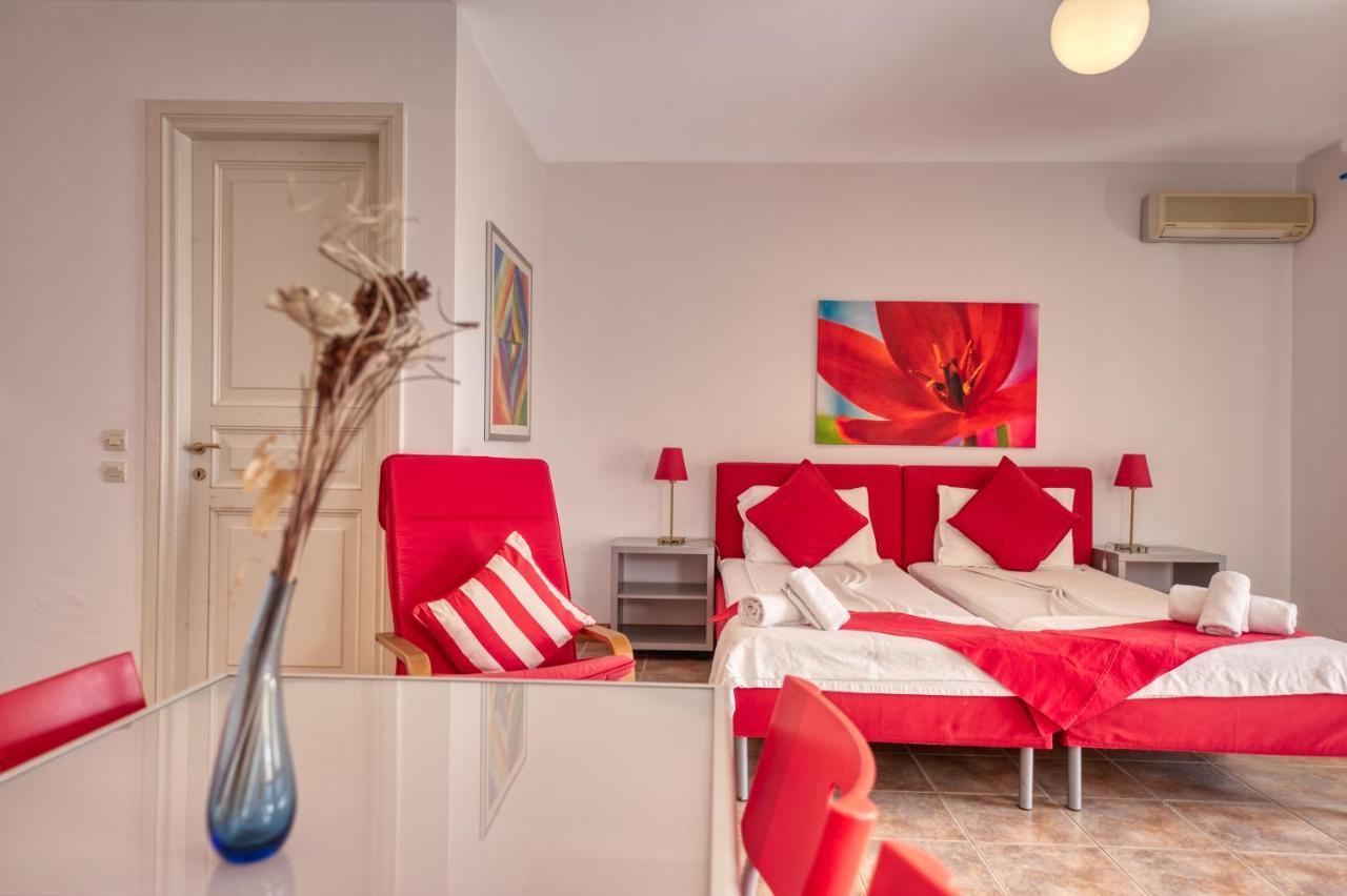 Glyfa Corfu Apartments Barbati Bagian luar foto