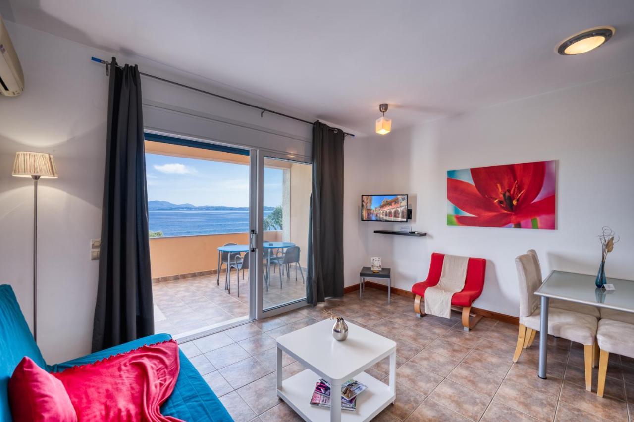 Glyfa Corfu Apartments Barbati Bagian luar foto