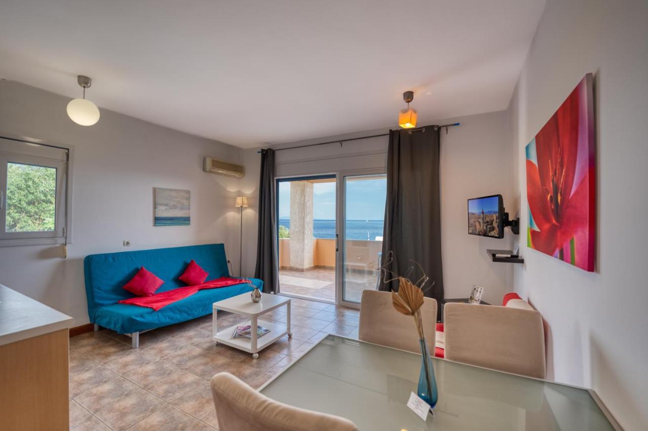 Glyfa Corfu Apartments Barbati Bagian luar foto