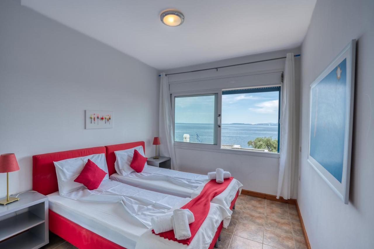 Glyfa Corfu Apartments Barbati Bagian luar foto
