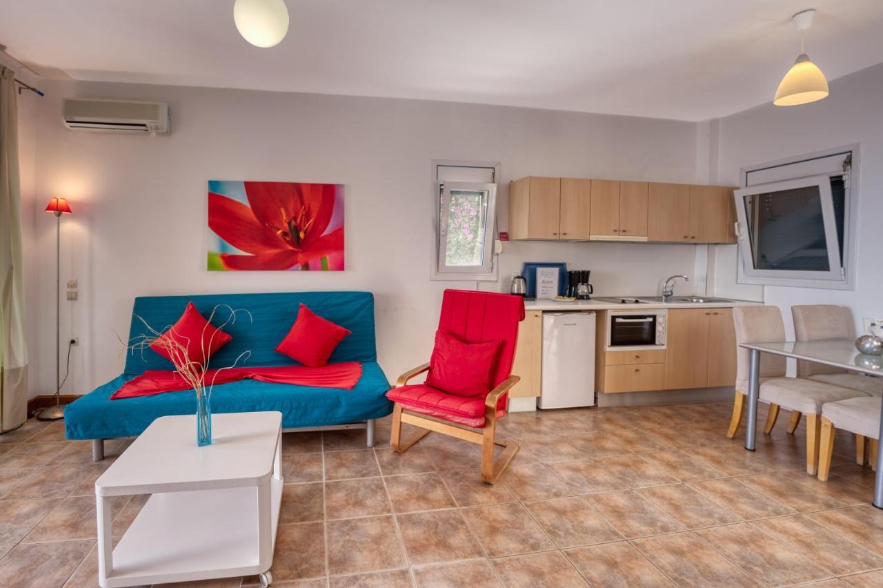Glyfa Corfu Apartments Barbati Bagian luar foto