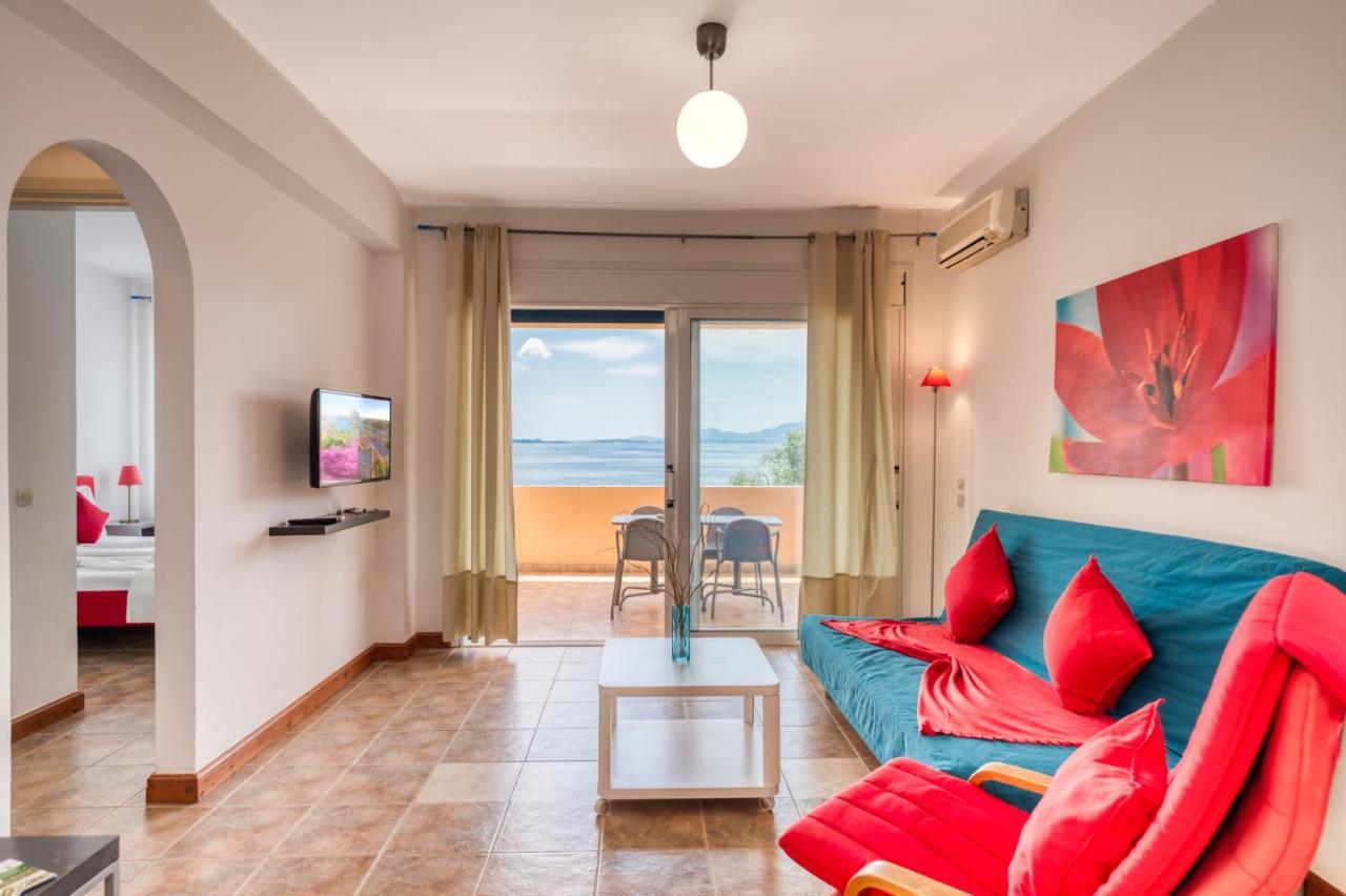 Glyfa Corfu Apartments Barbati Bagian luar foto